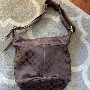 Brown Coach purse